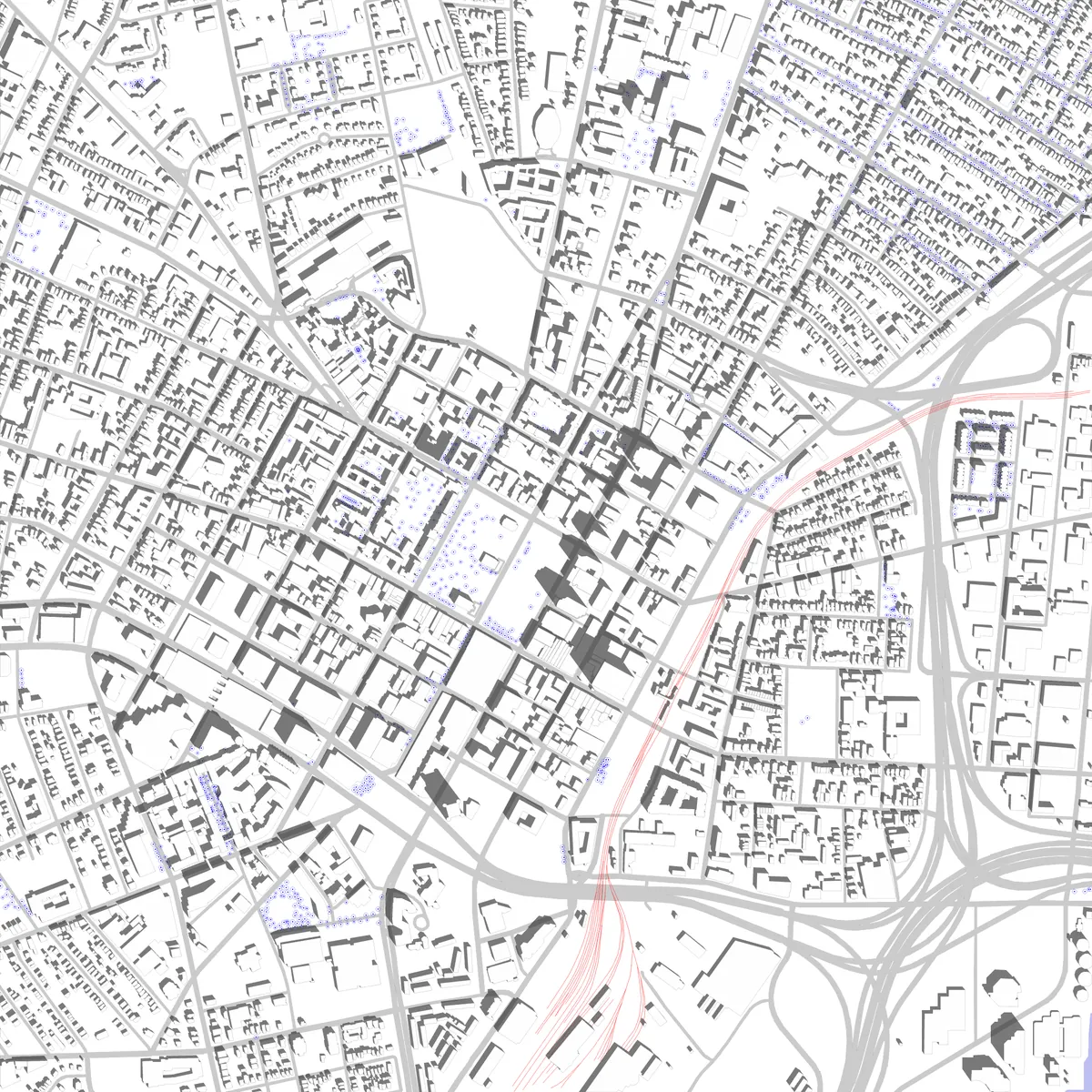 New Haven site plan (2.5 km)
