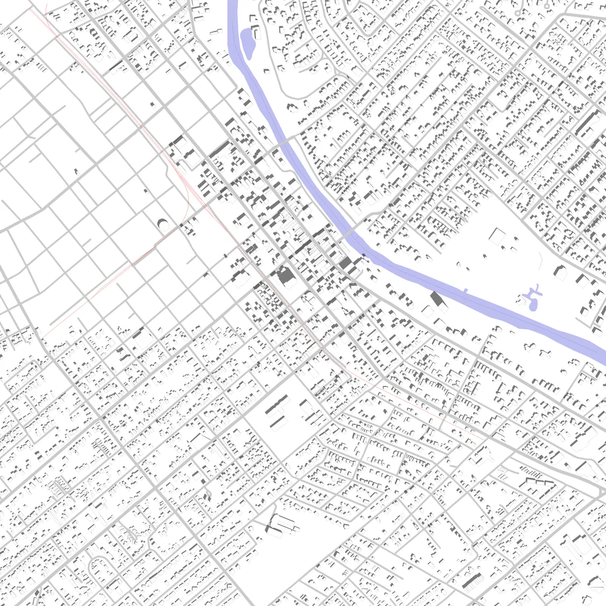 New Iberia site plan (2.5 km)