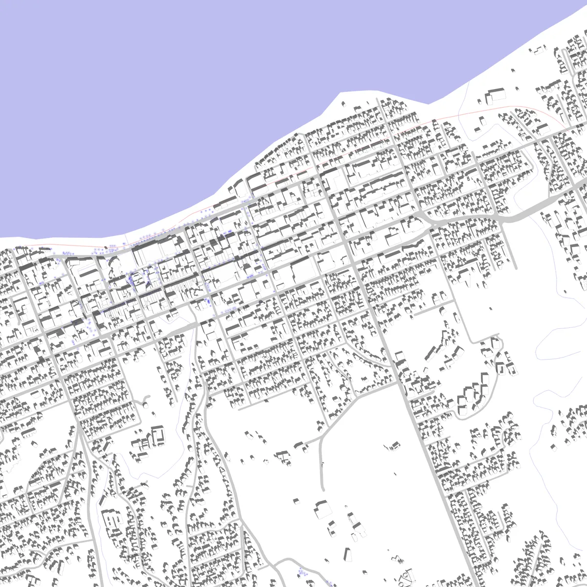 New Plymouth site plan (2.5 km)