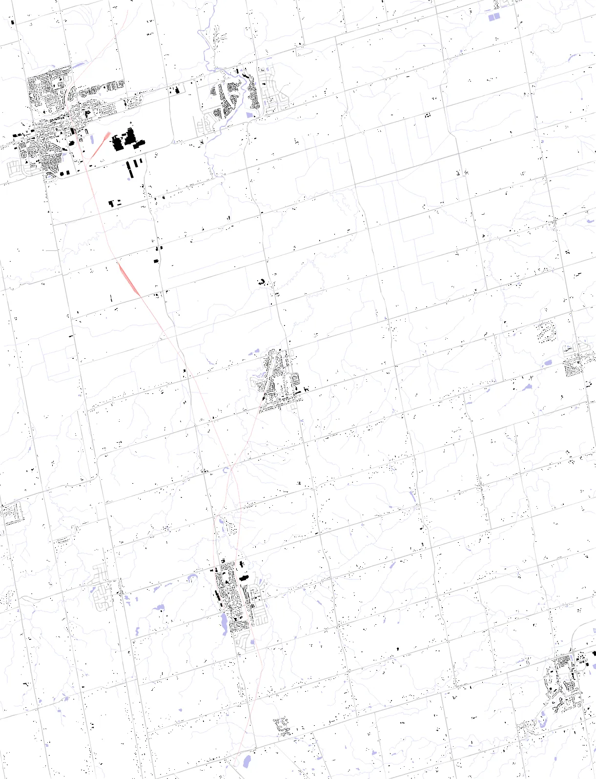 New Tecumseth figure ground plan