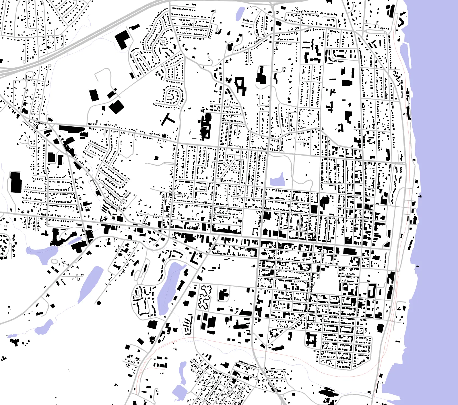 Newburgh Schwarzplan