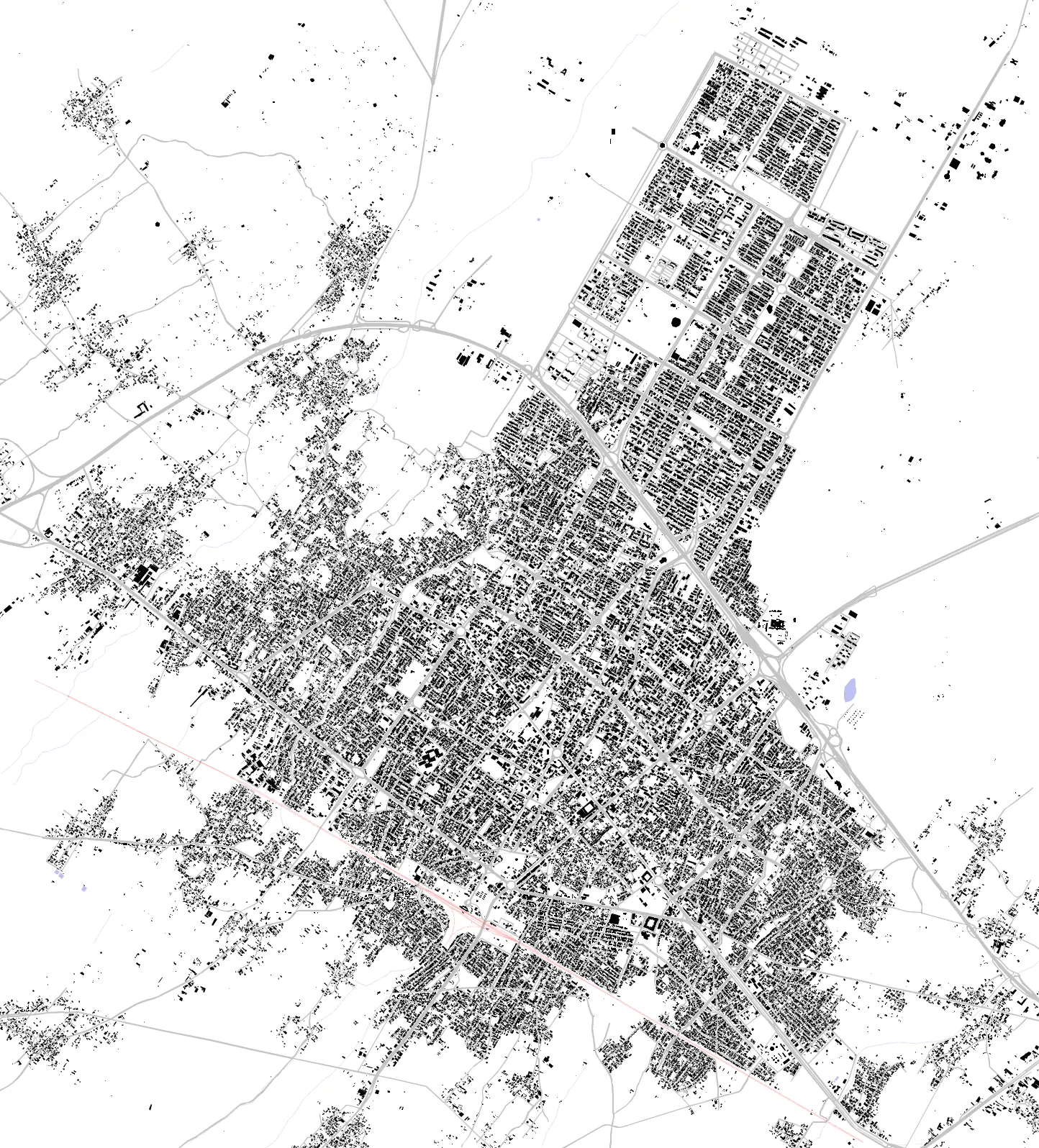 Neyshabur figure ground plan
