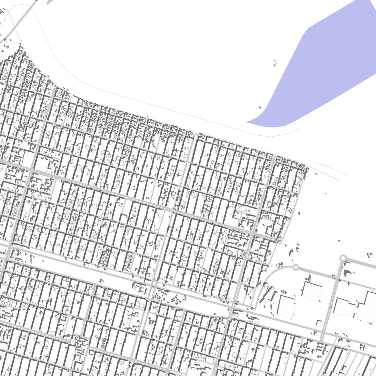 Nezahualcóyotl plano de situación (2.5 km)