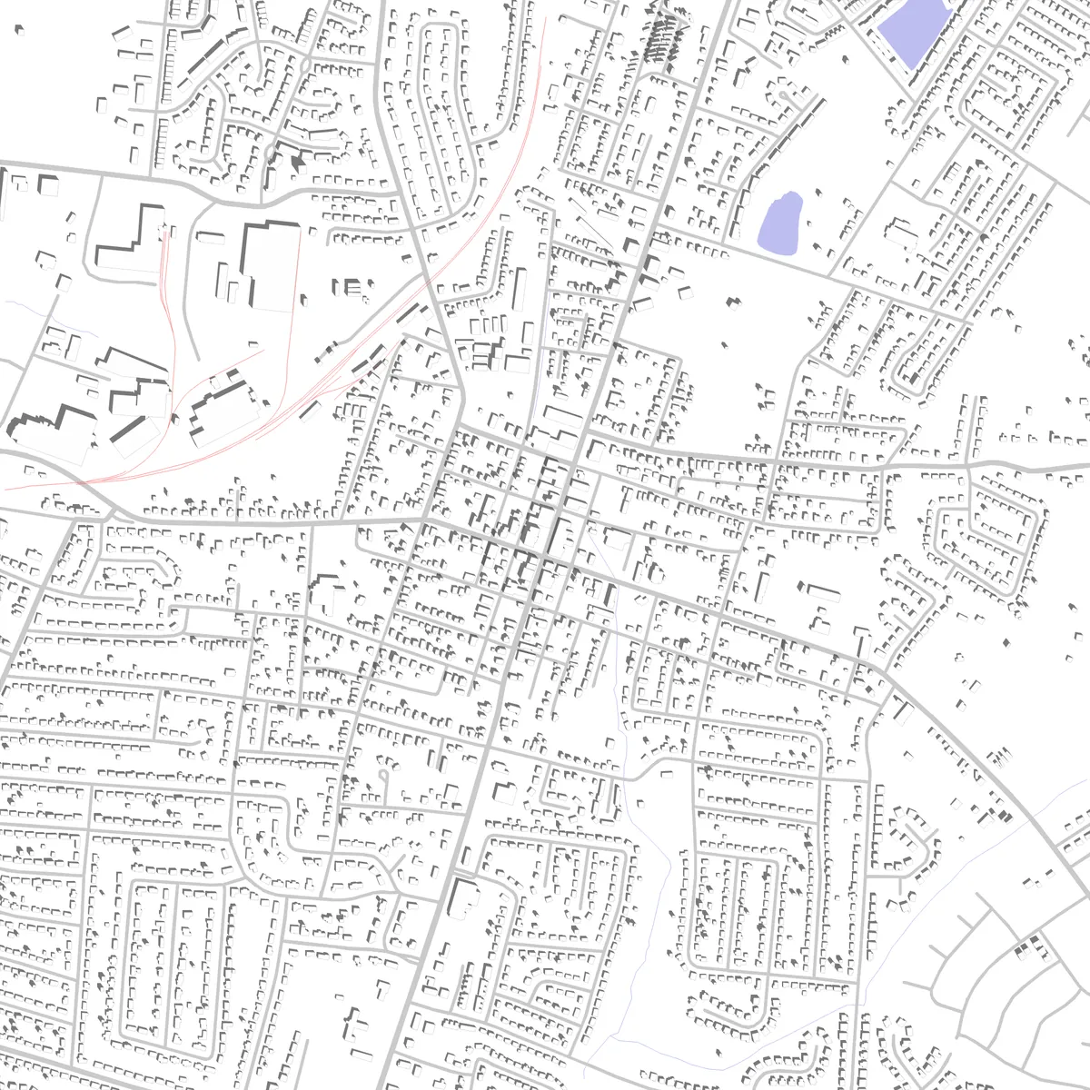 Nicholasville site plan (2.5 km)