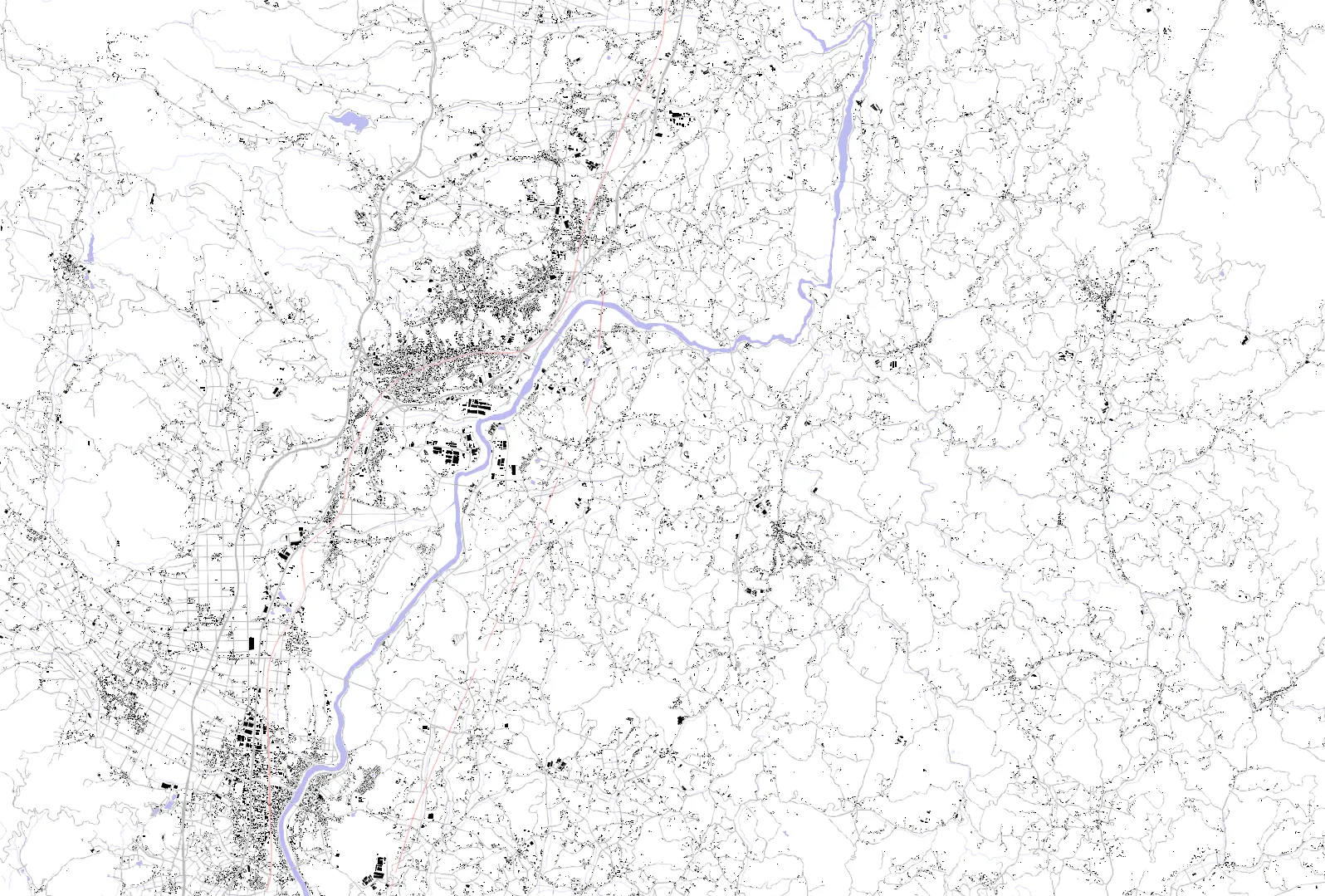 Nihonmatsu figure ground plan