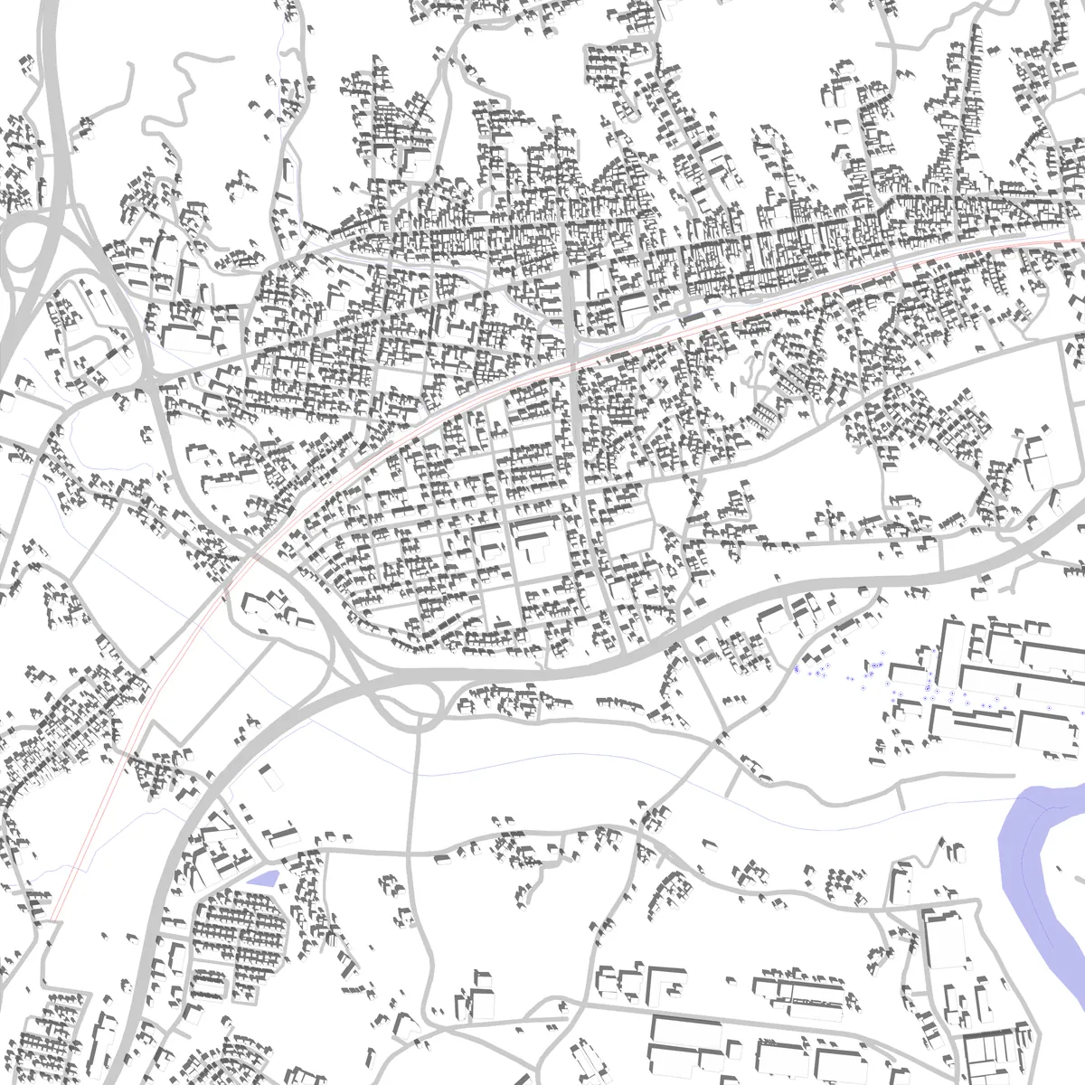 Nihonmatsu site plan (2.5 km)