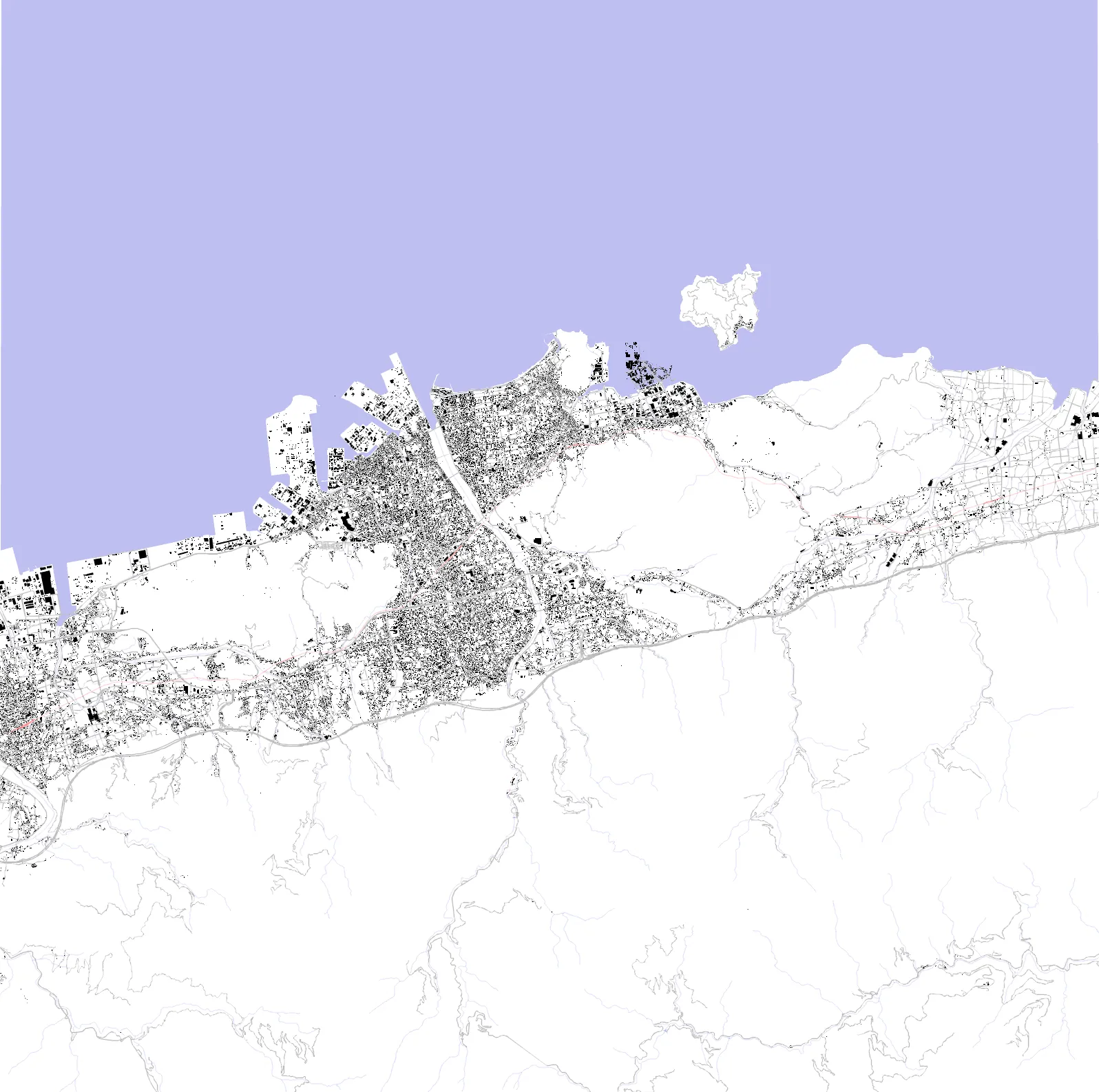 Niihama Schwarzplan