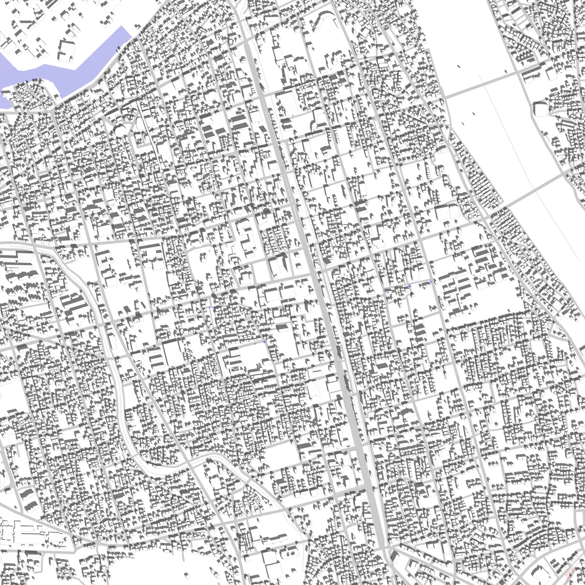 Niihama Lageplan (2,5 km)