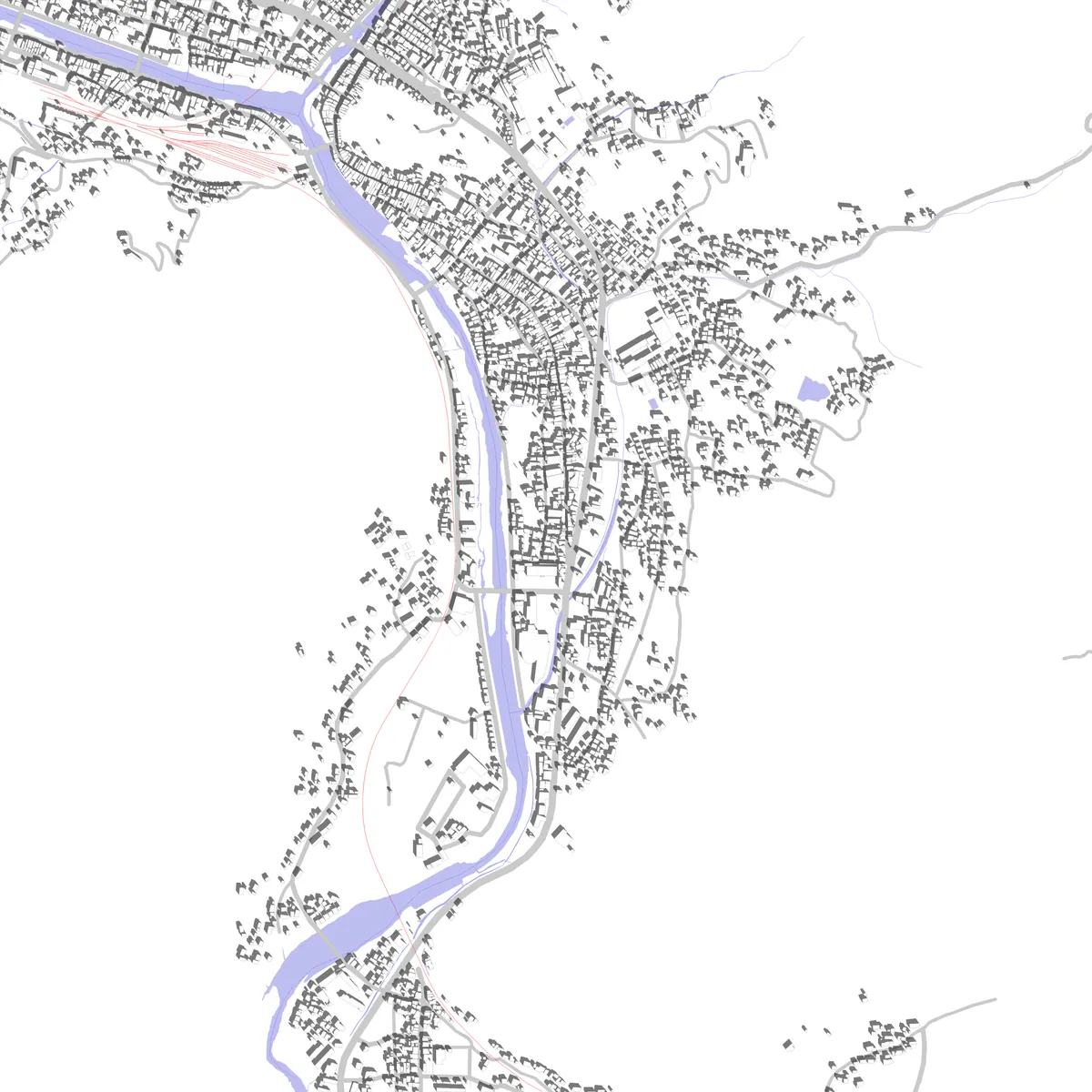 新見 敷地図 (2.5 km)