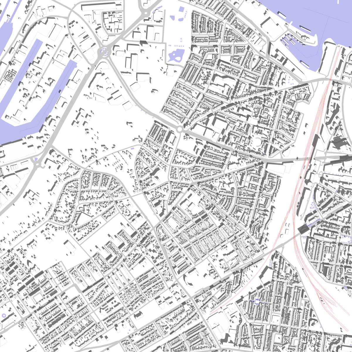 Nijmegen situatieplan (2,5 km)