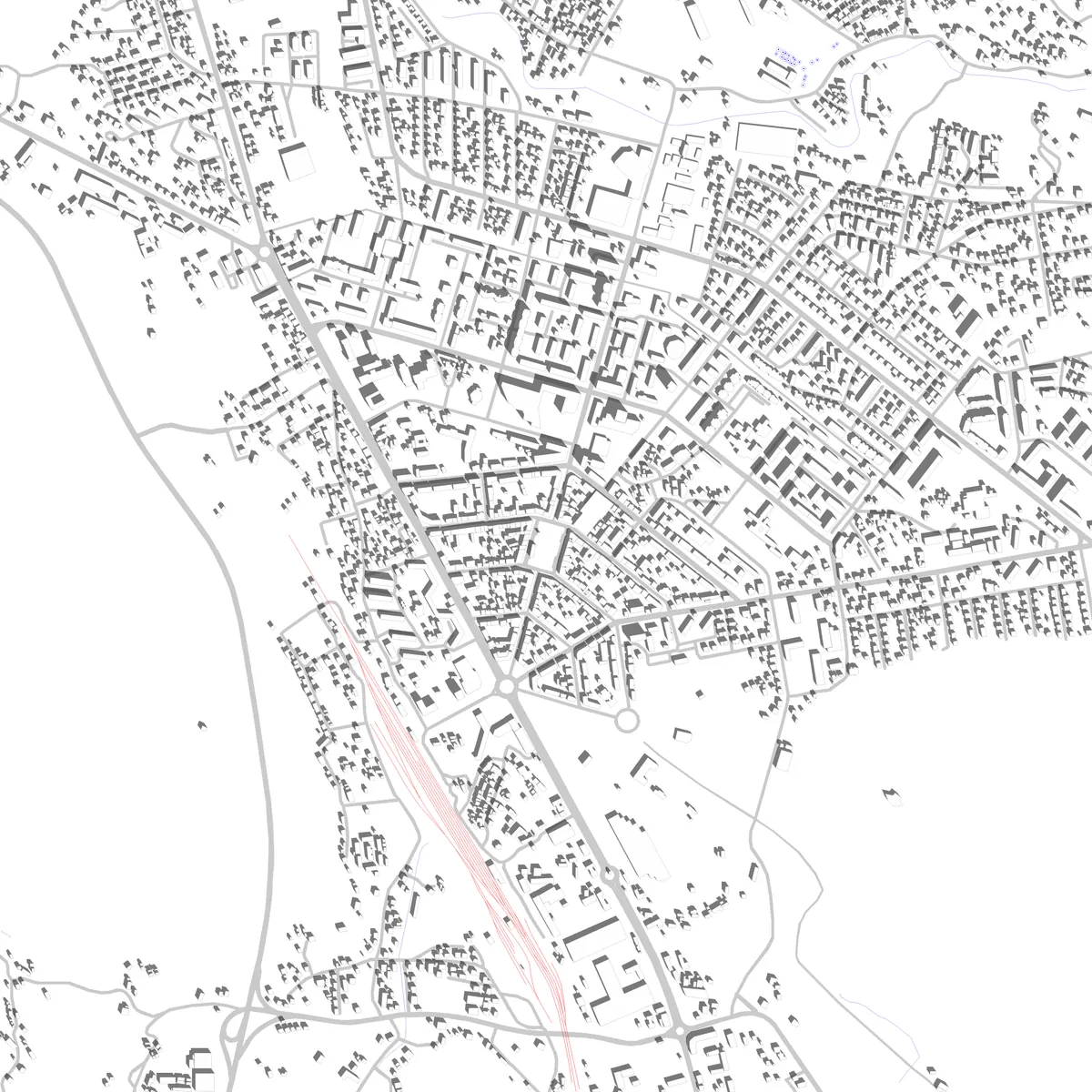 Nikšić site plan (2.5 km)