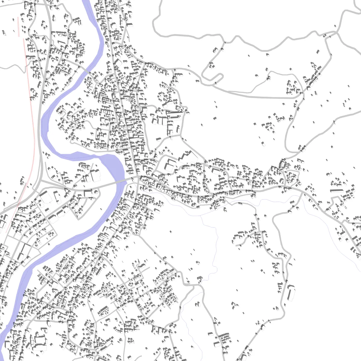 Ninohe Lageplan (2,5 km)