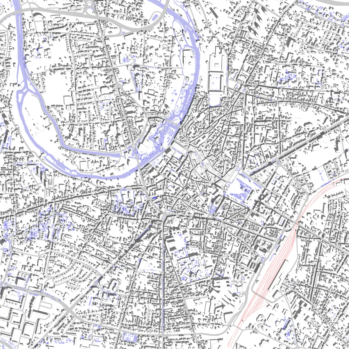 Niort site plan (2.5 km)