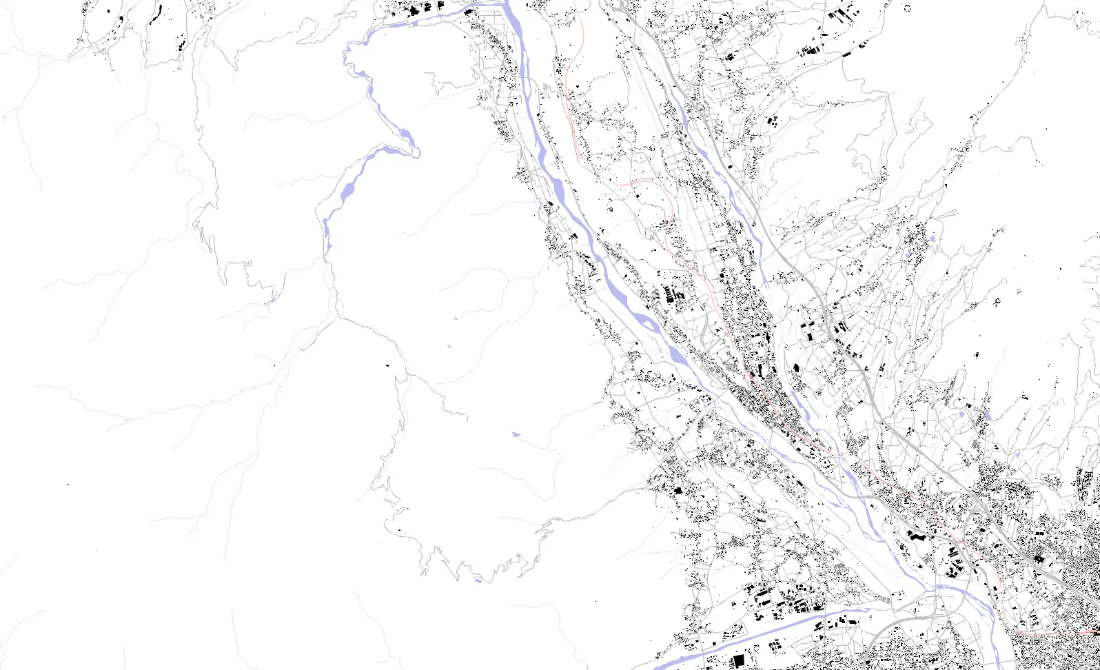 韮崎 図と地のプラン