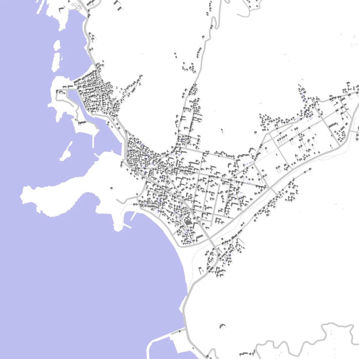 Nishiizu site plan (2.5 km)