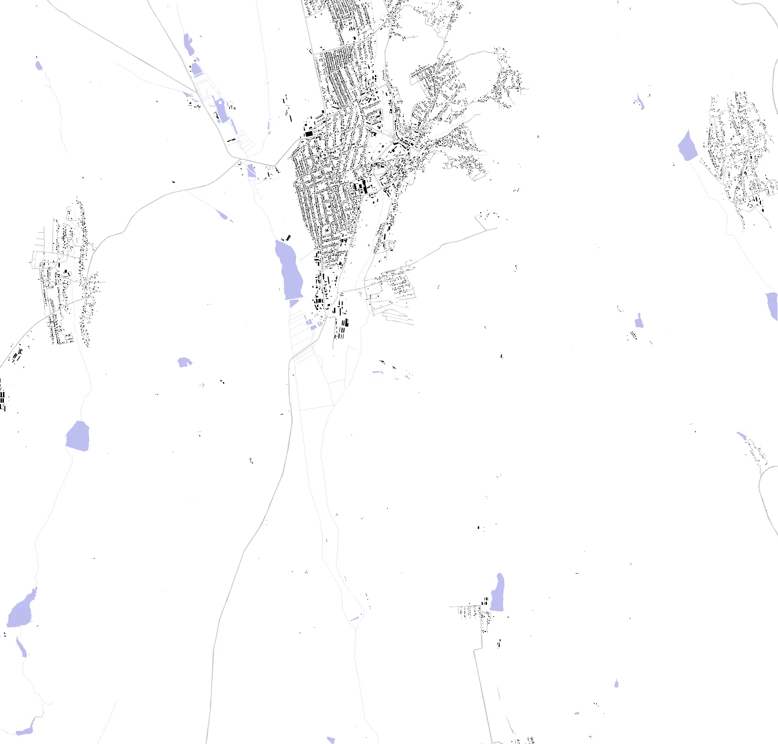 Nisporeni figure ground plan
