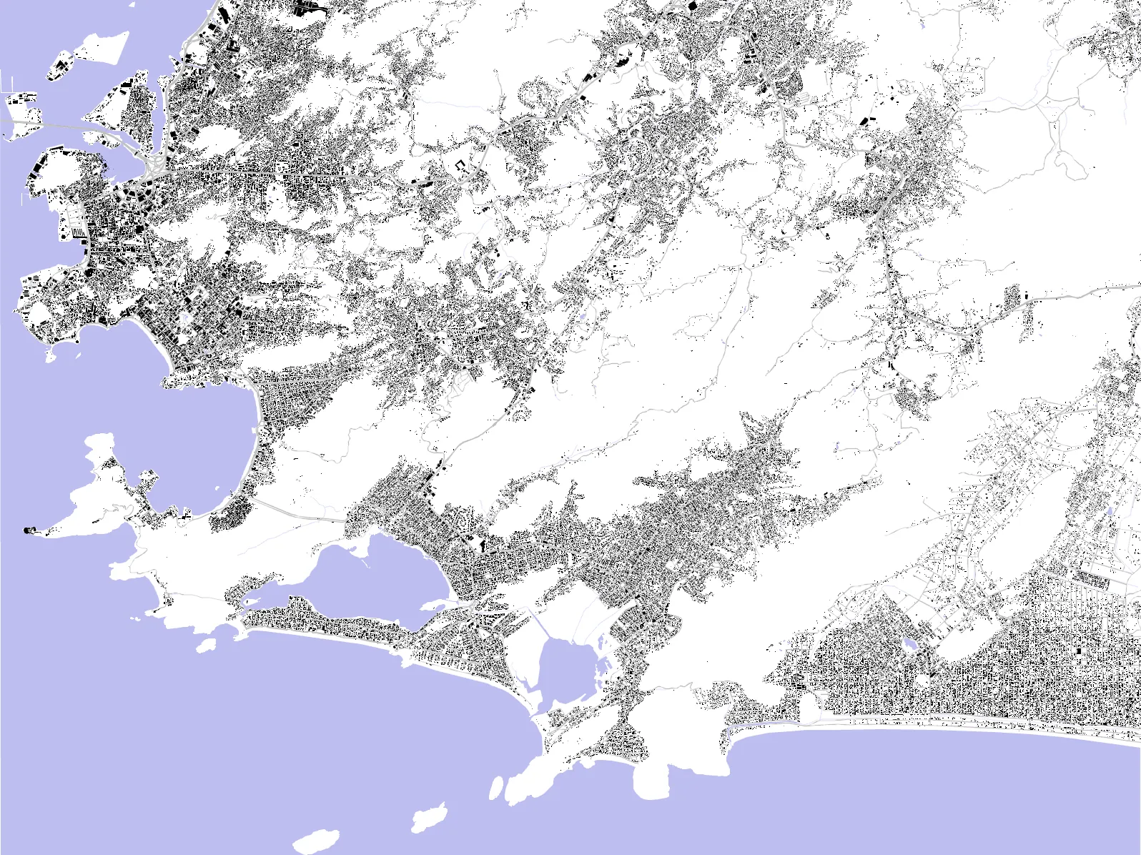 Niterói Schwarzplan