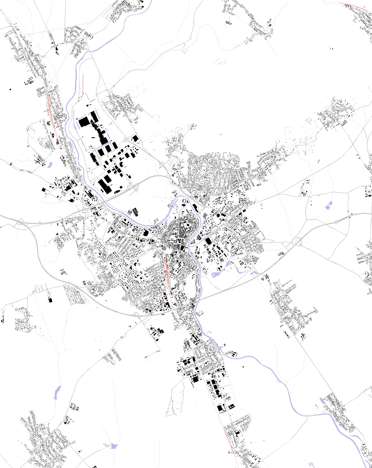 Nitra figure ground plan