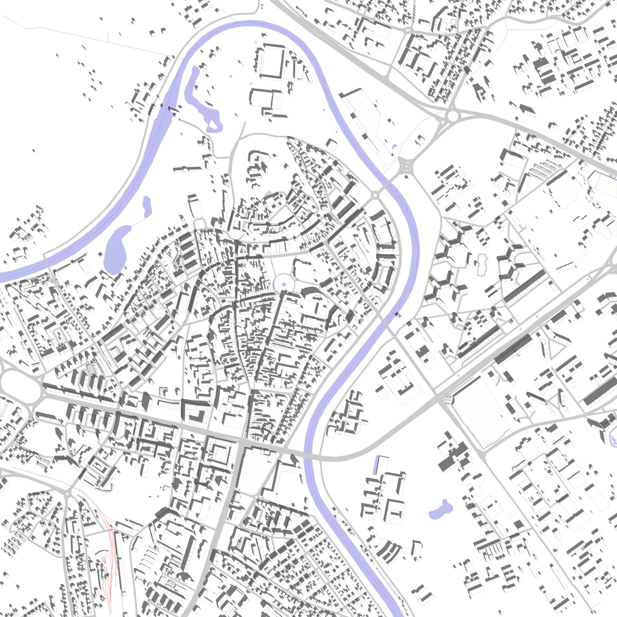 Nitra site plan (2.5 km)