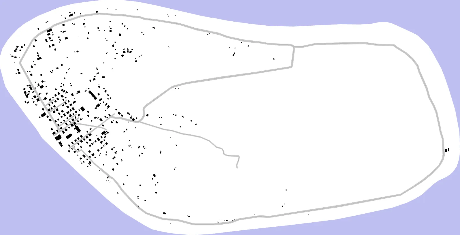 Niutao figure ground plan