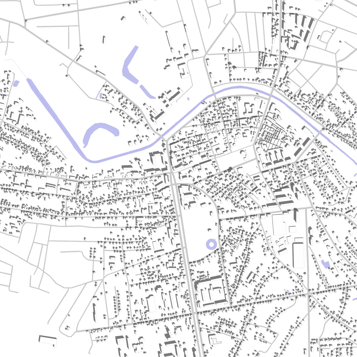 Nizhyn Lageplan (2,5 km)
