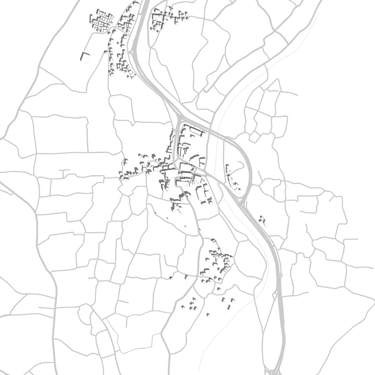 Nizwa Lageplan (2,5 km)