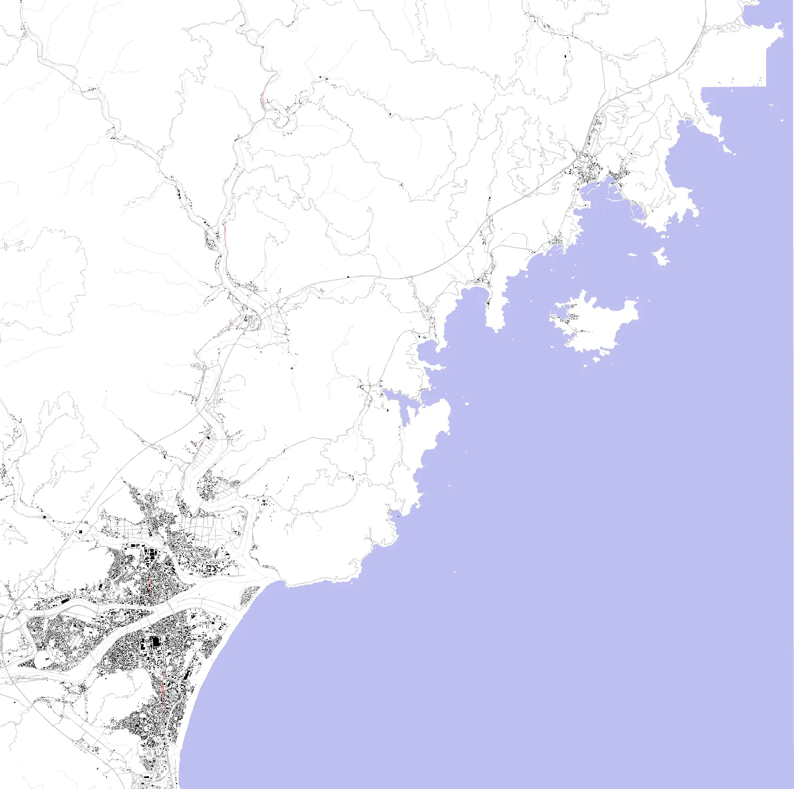 延岡 図と地のプラン