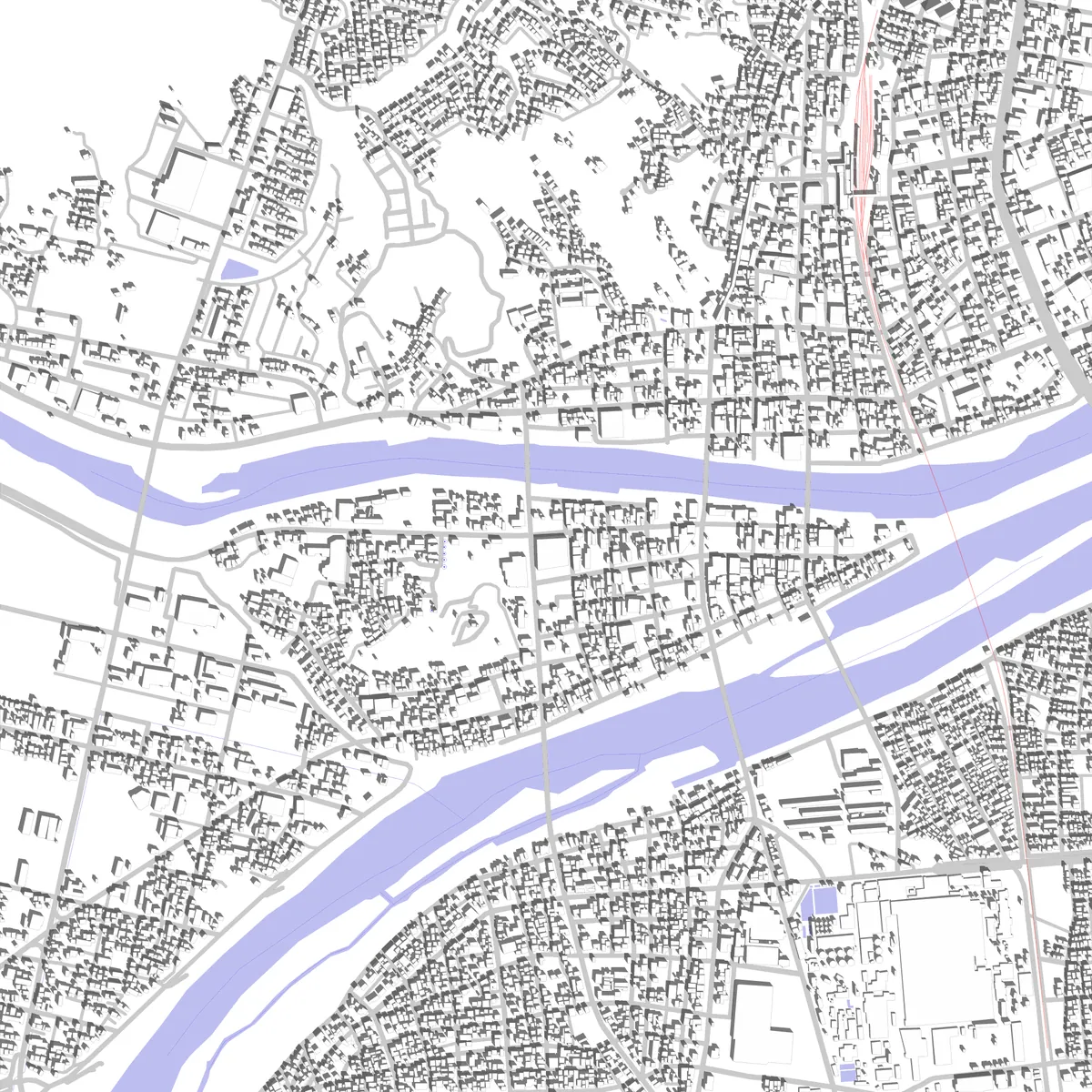 延岡 敷地図 (2.5 km)