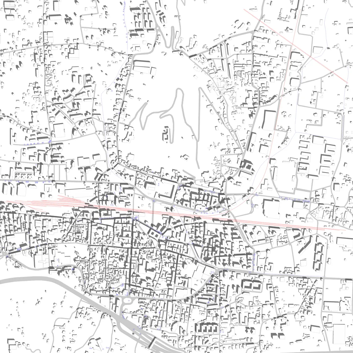 Nocera Inferiore planimetria di sito (2,5 km)