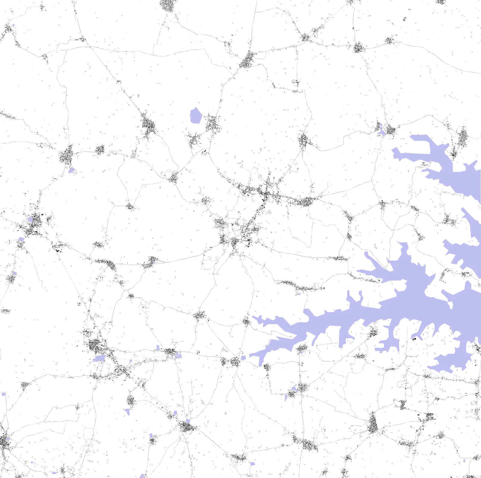 Nong Kung Si figure ground plan