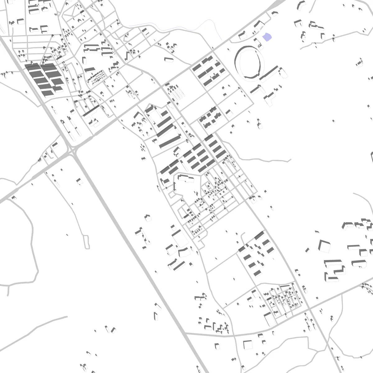 Nonsan Lageplan (2,5 km)