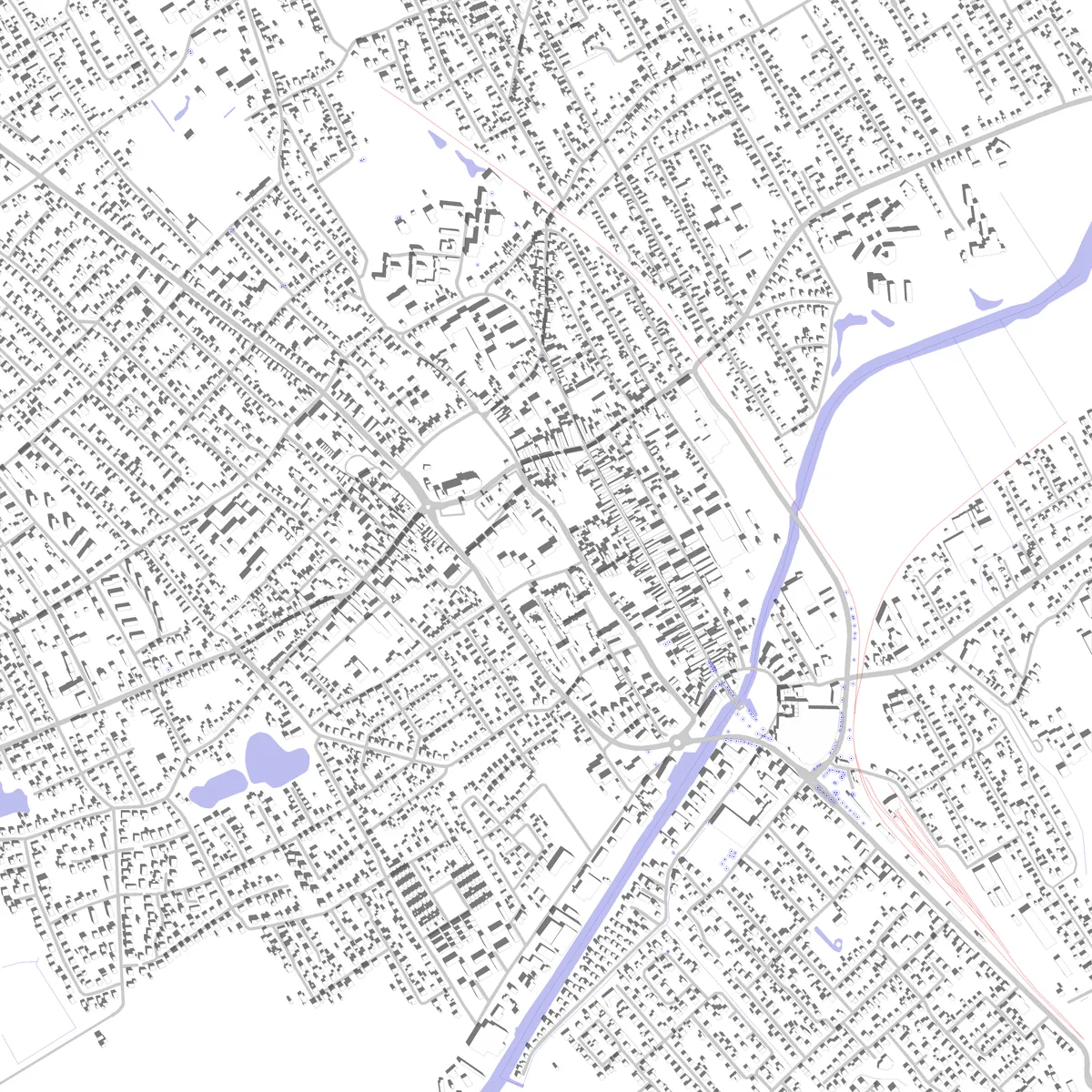 Norden Lageplan (2,5 km)
