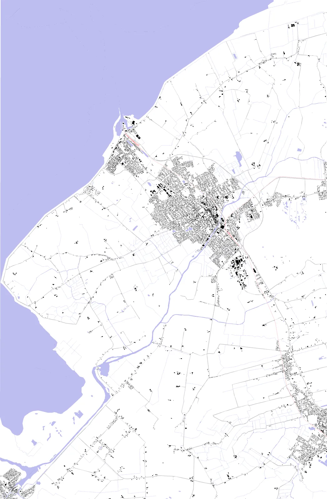 Norden Schwarzplan