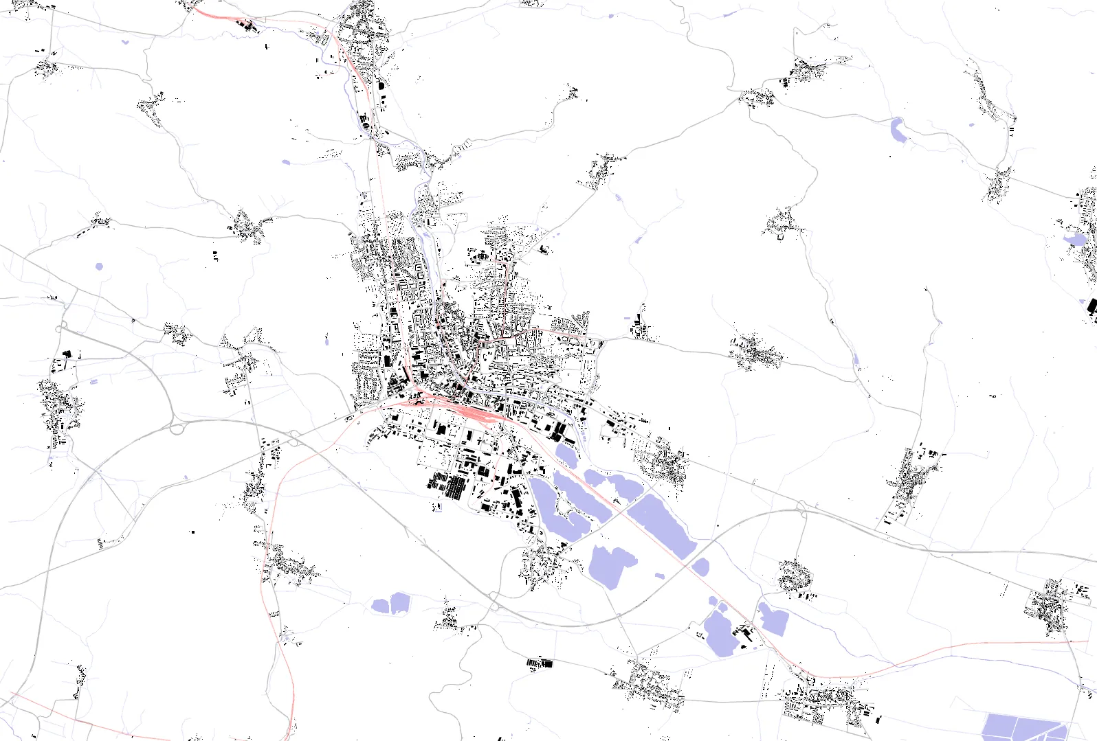 Nordhausen Schwarzplan