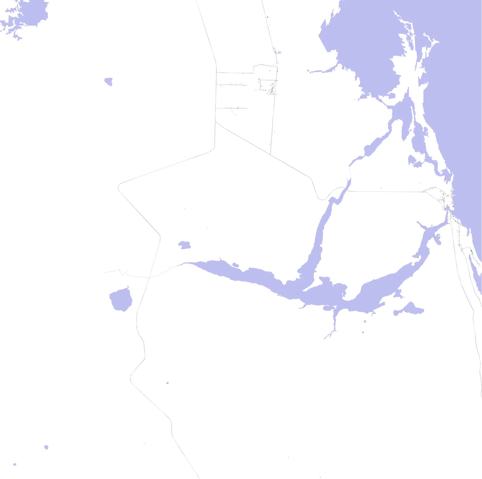 North Andros Schwarzplan