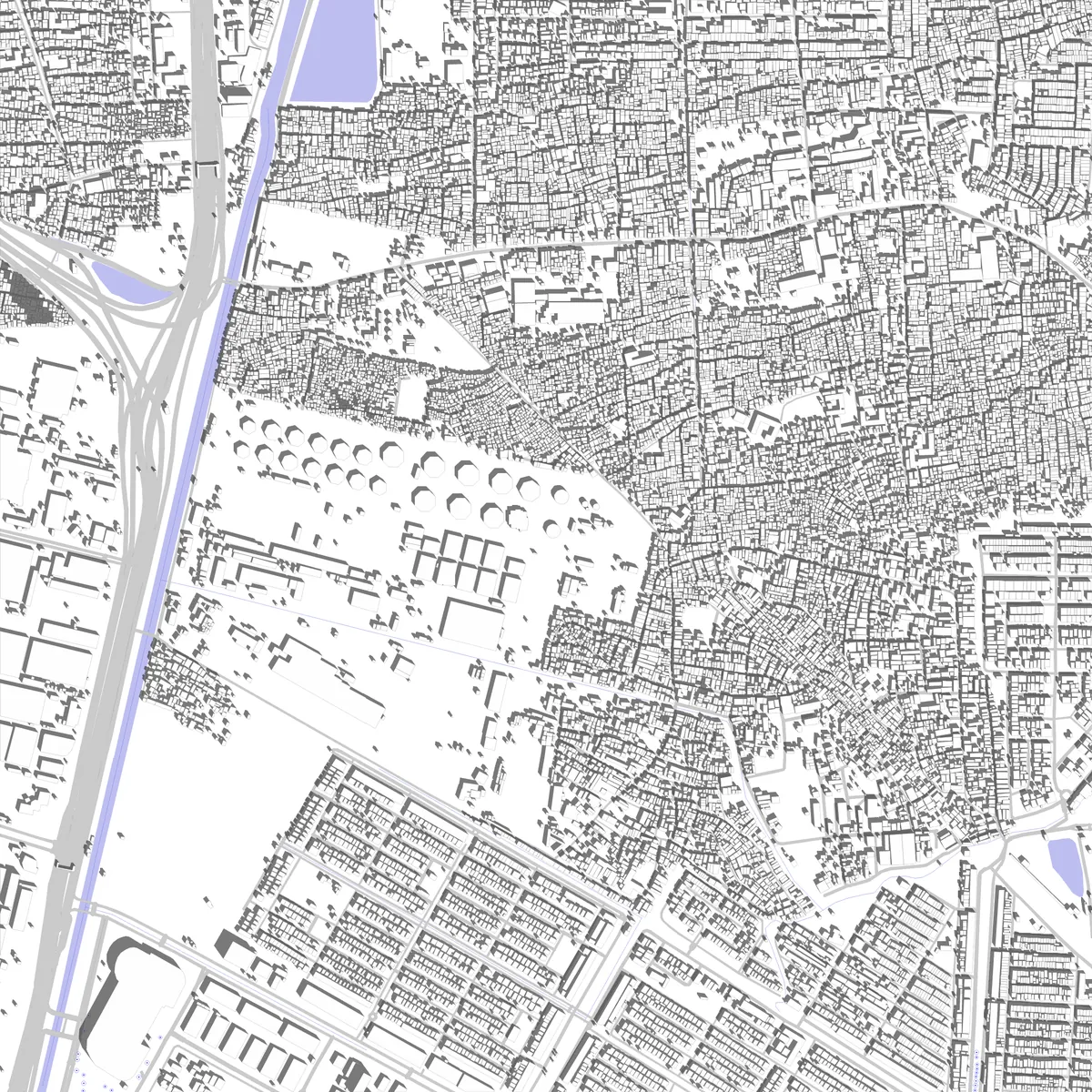 North Jakarta site plan (2.5 km)