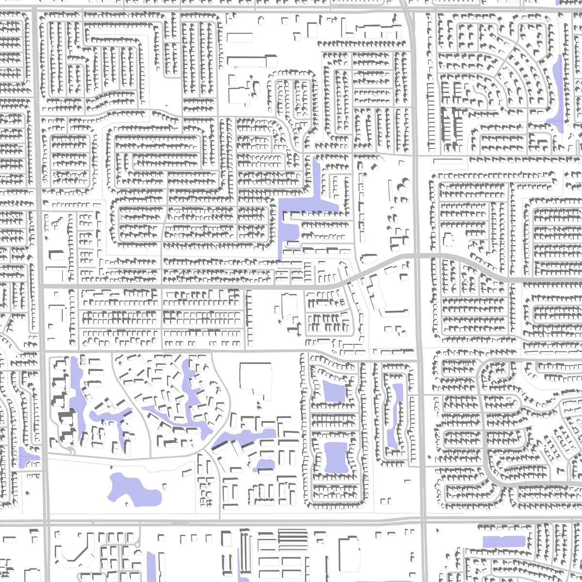 North Lauderdale site plan (2.5 km)