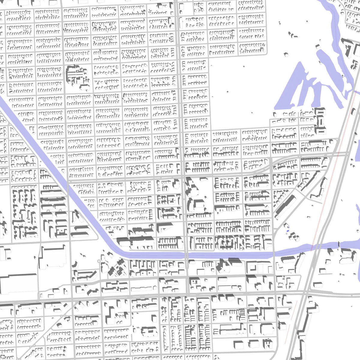 North Miami Beach site plan (2.5 km)