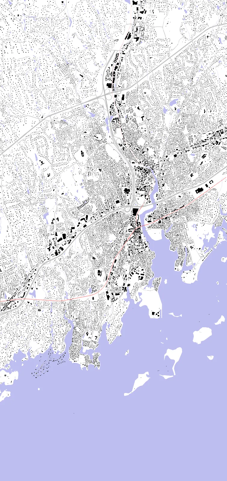 Norwalk Schwarzplan