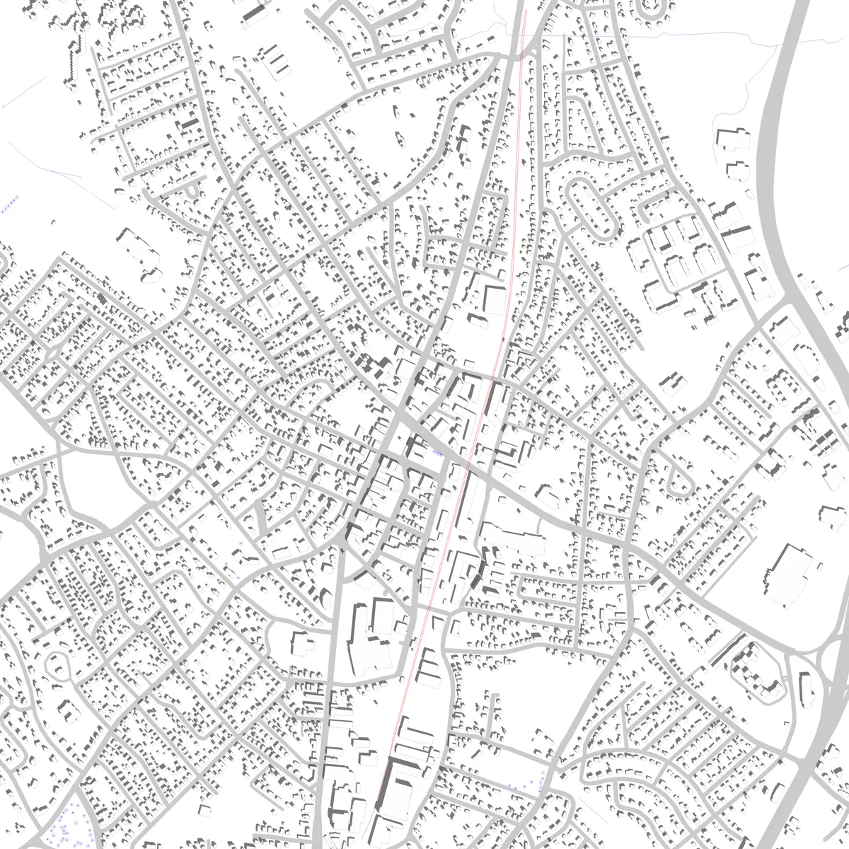 Norwood Lageplan (2,5 km)