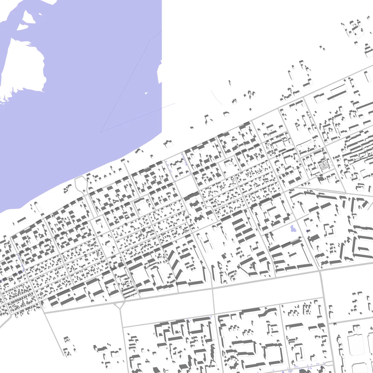 Нова Каховка site plan (2.5 km)