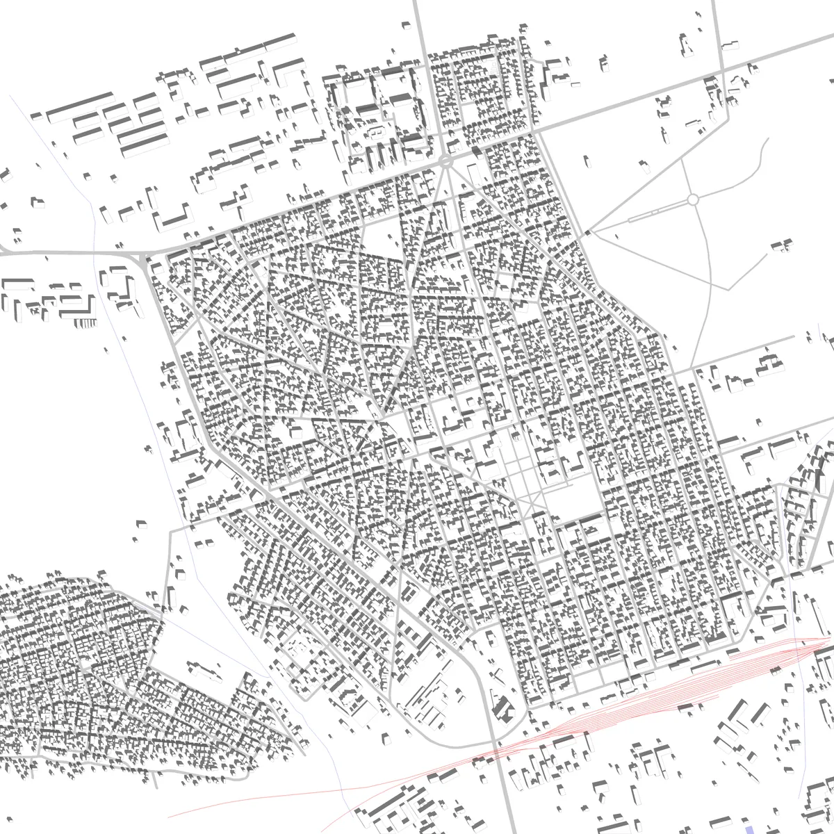 Nova Zagora site plan (2.5 km)