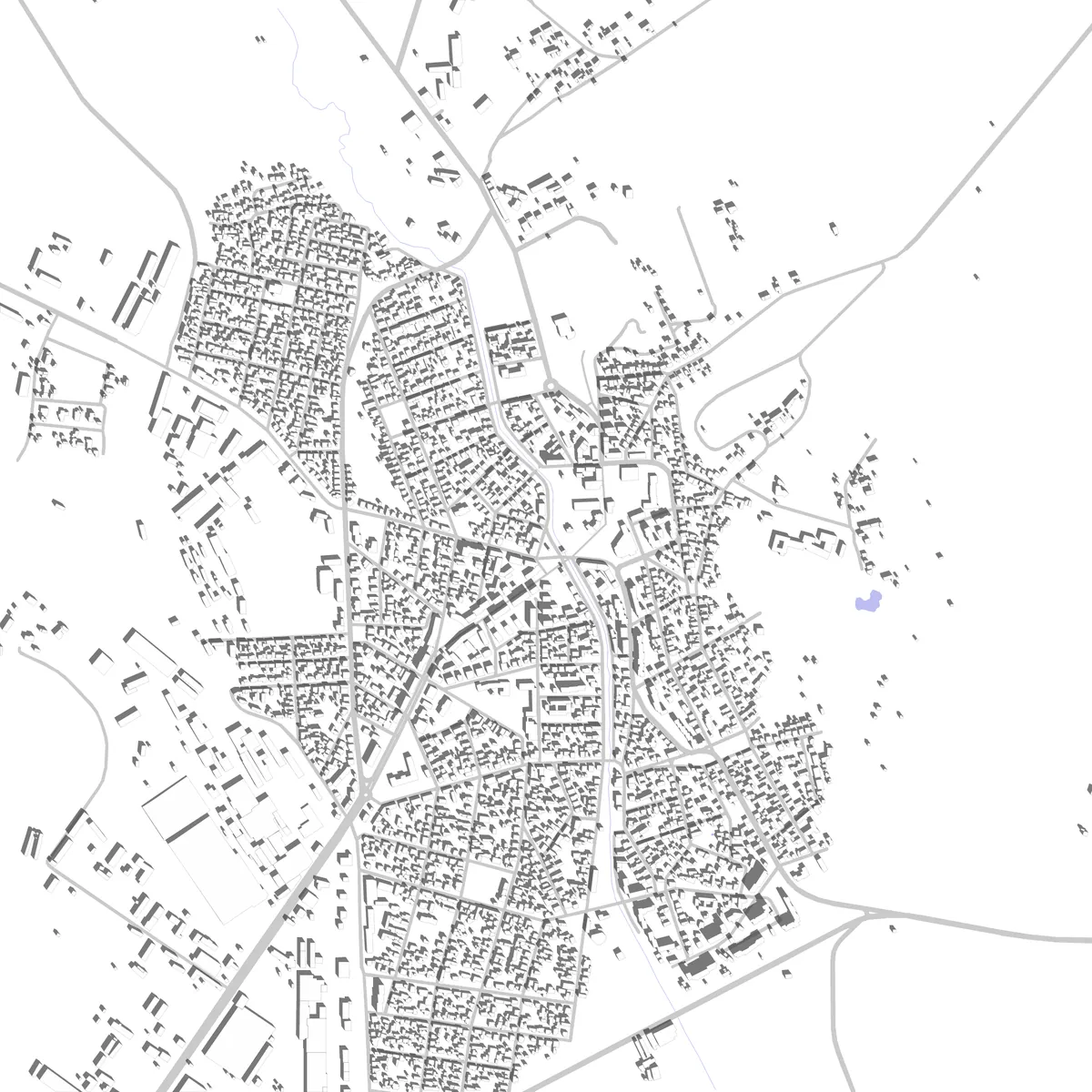 Novi Pazar site plan (2.5 km)