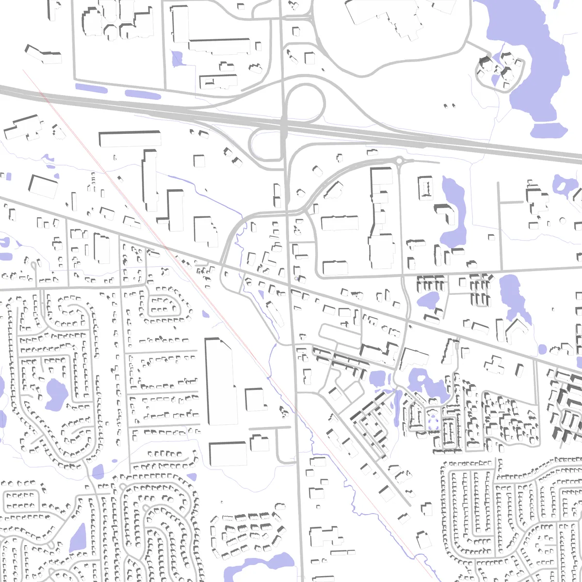 Novi Lageplan (2,5 km)