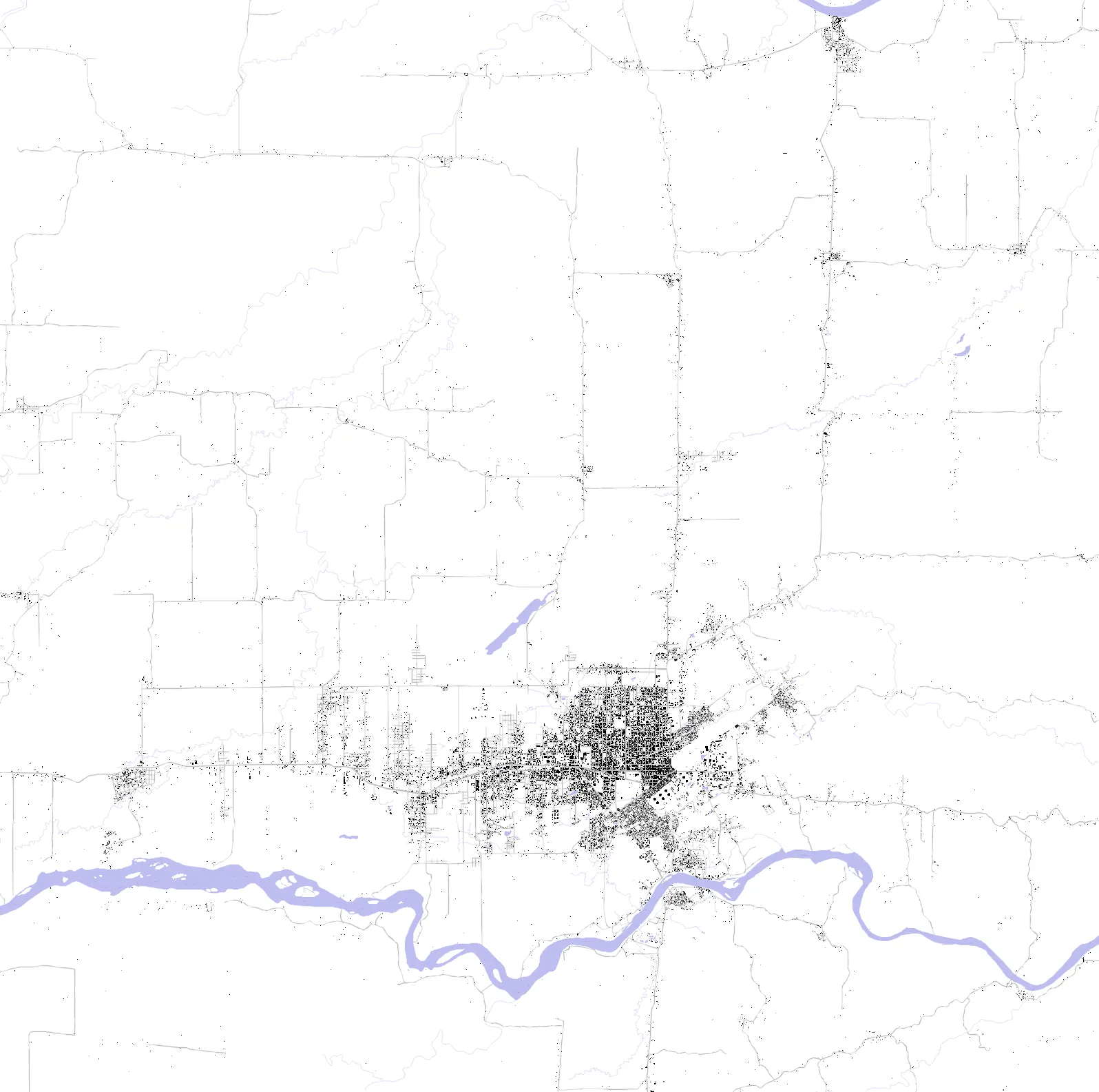 Nueva Loja plano de masas