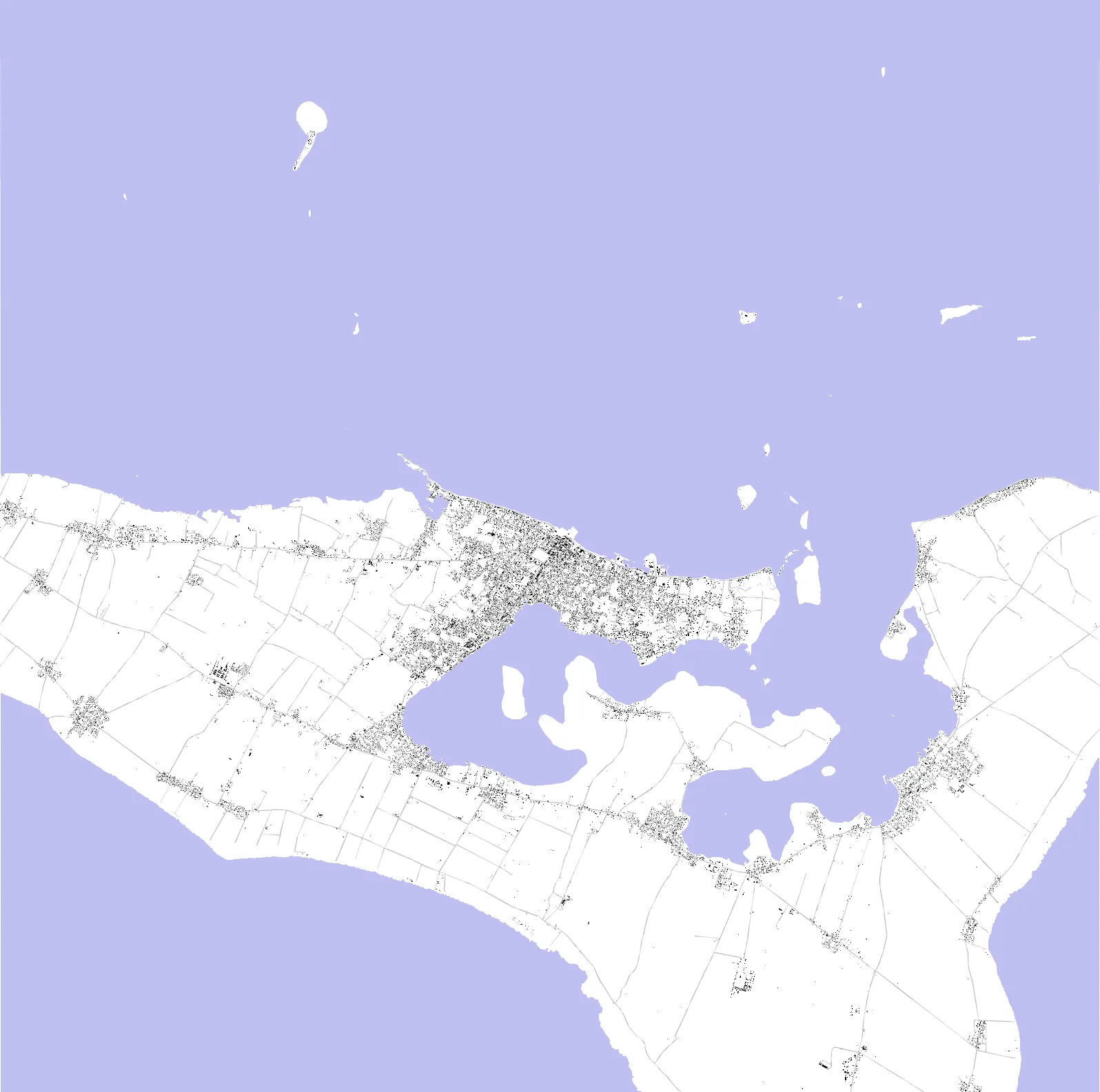 Nuku'alofa figure ground plan