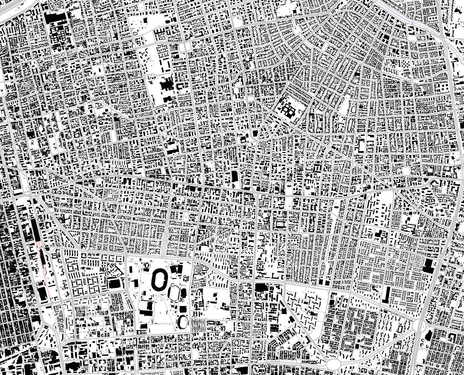 Ñuñoa plano de masas