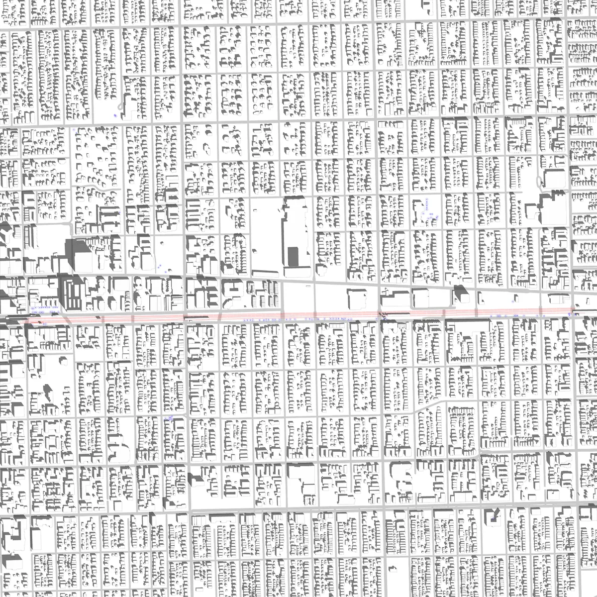 Oak Park site plan (2.5 km)