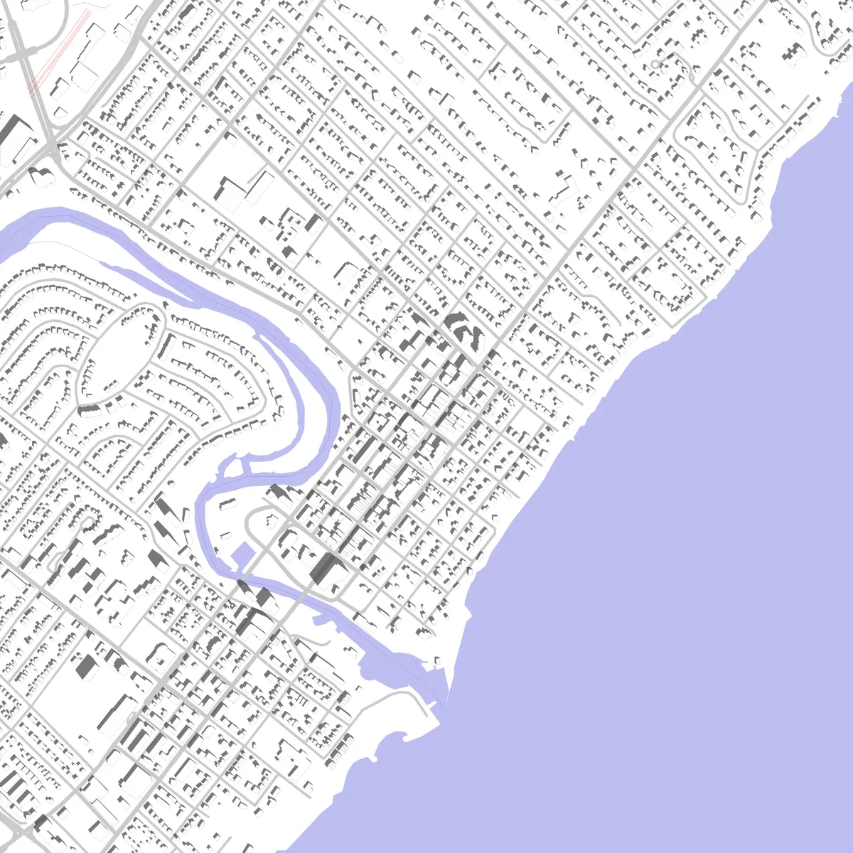 Oakville site plan (2.5 km)
