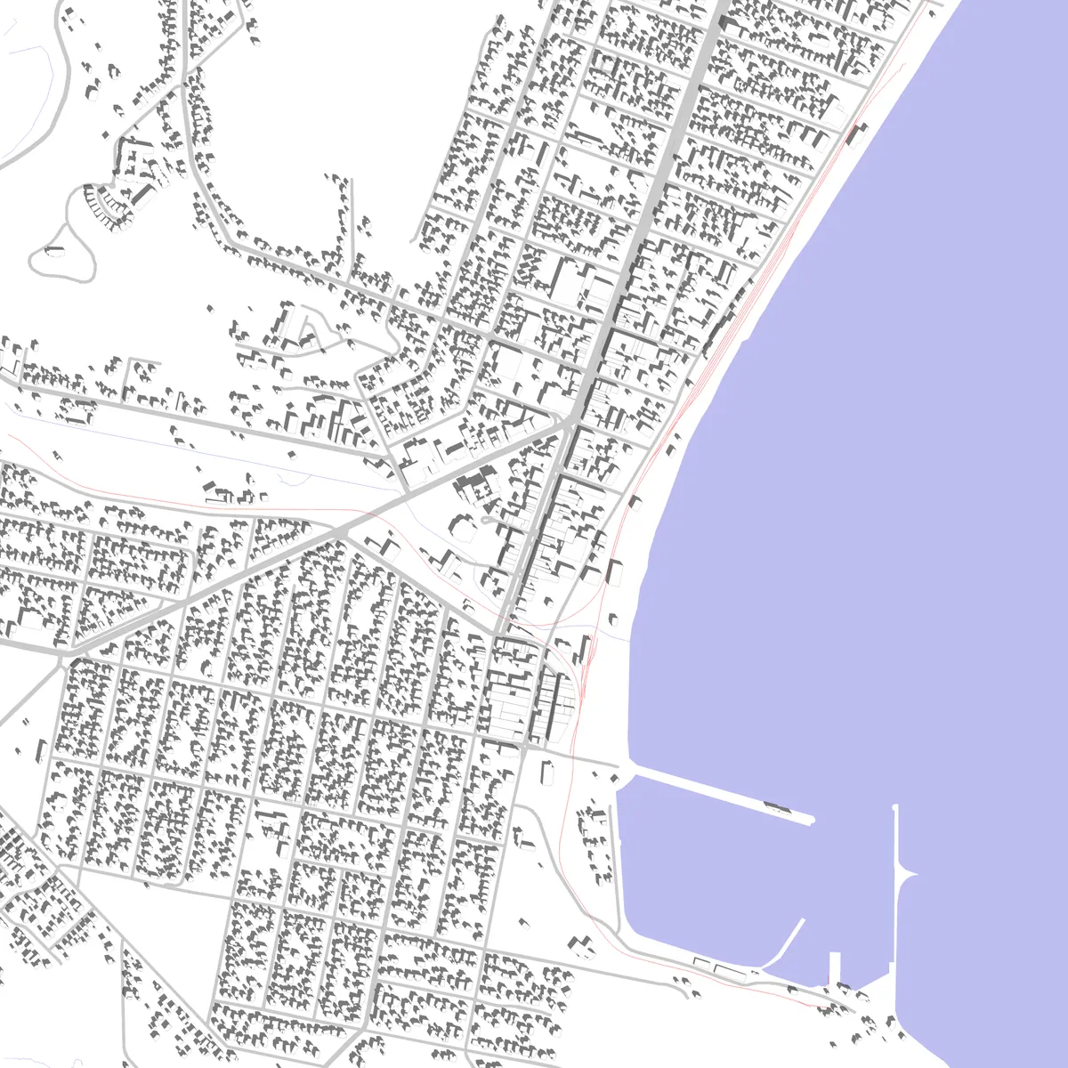 Oamaru site plan (2.5 km)